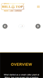 Mobile Screenshot of hilltopgranite.com